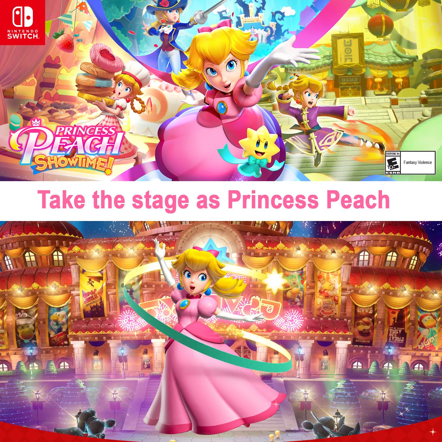 Amazon.com: Princess Peach: Showtime! for Nintendo Switch (US