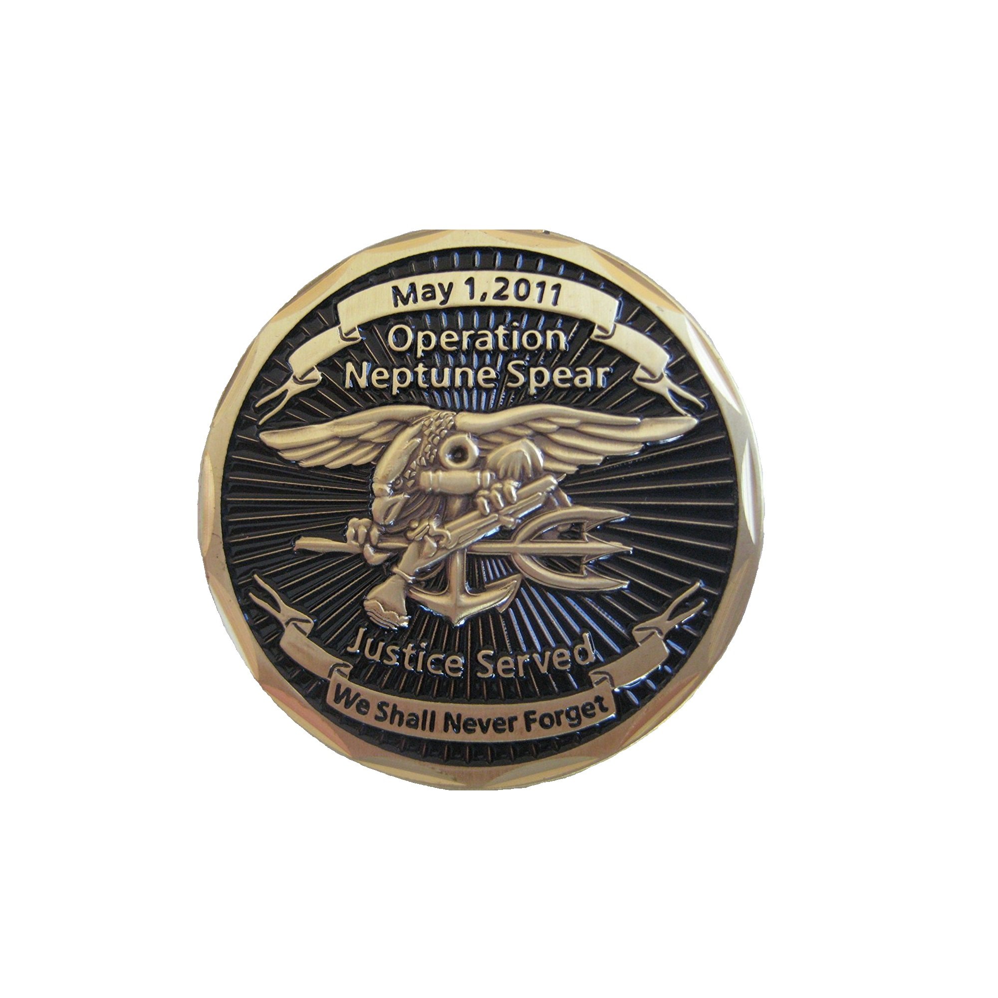 Amazon | Operation Neptune Spear Navy SEAL Challenge Coin