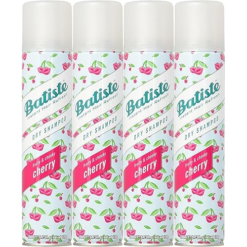 Batiste Dry Shampoo, Cherry 6.73 oz (Pack of 4)