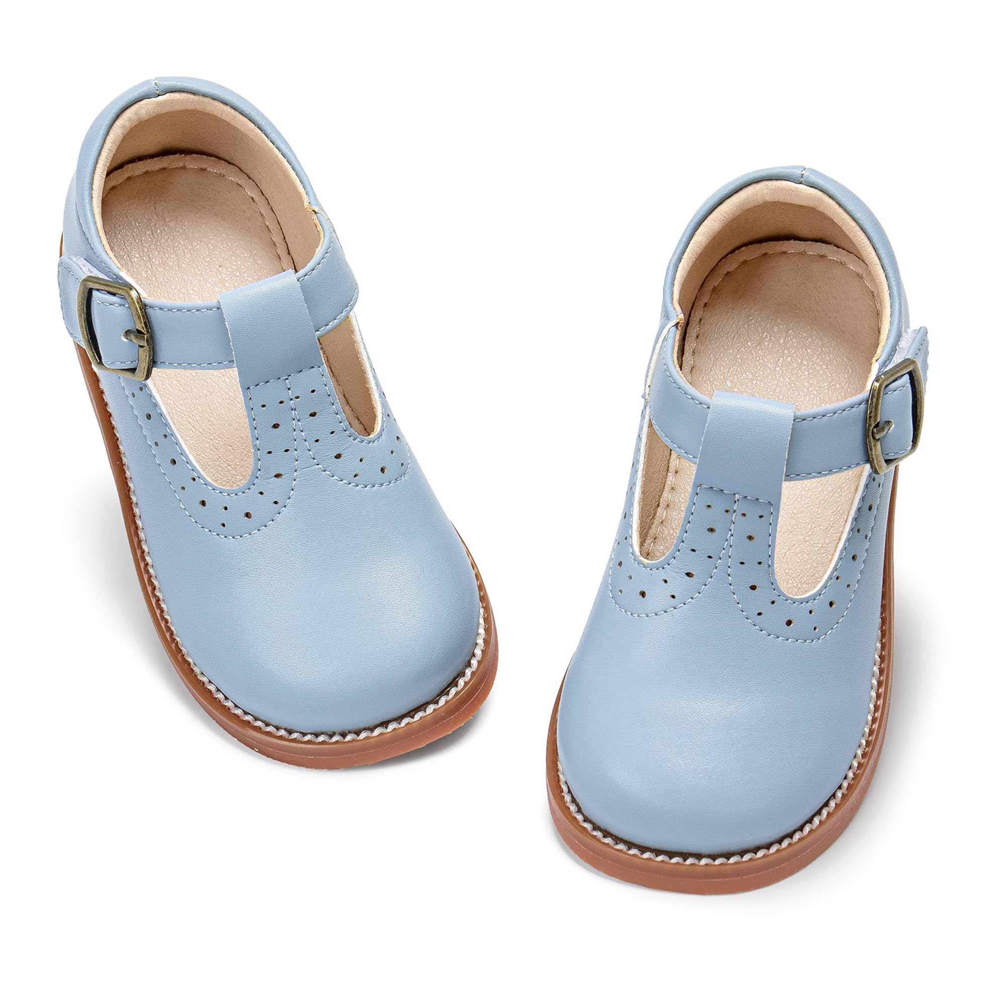 Otter MOMO Toddler Little Girls Oxford Mary Jane School Uniform Dress Shoes