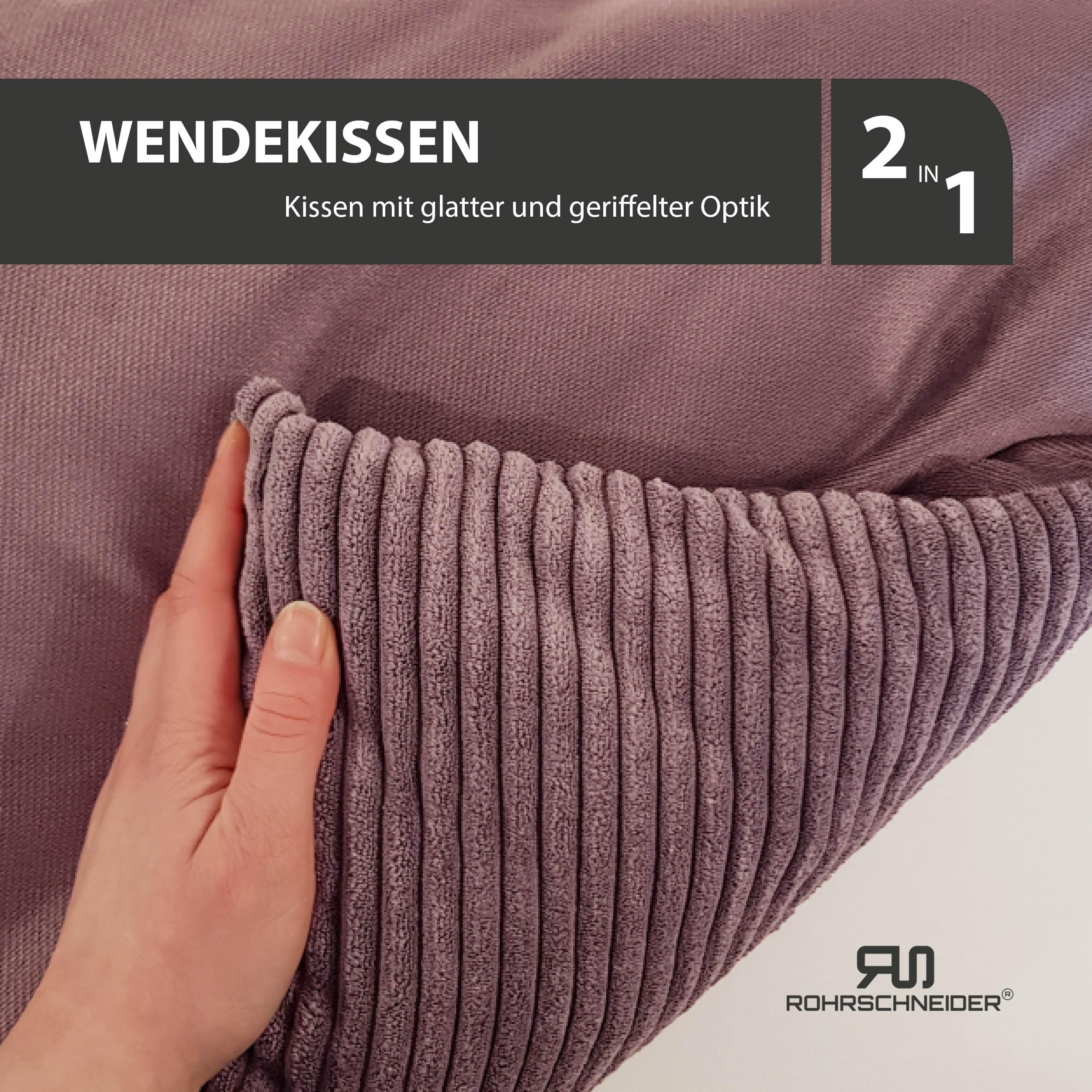 Rohrschneider Hundebett kleine und mittelgr. Hunde (Altrosa 70x50 cm)