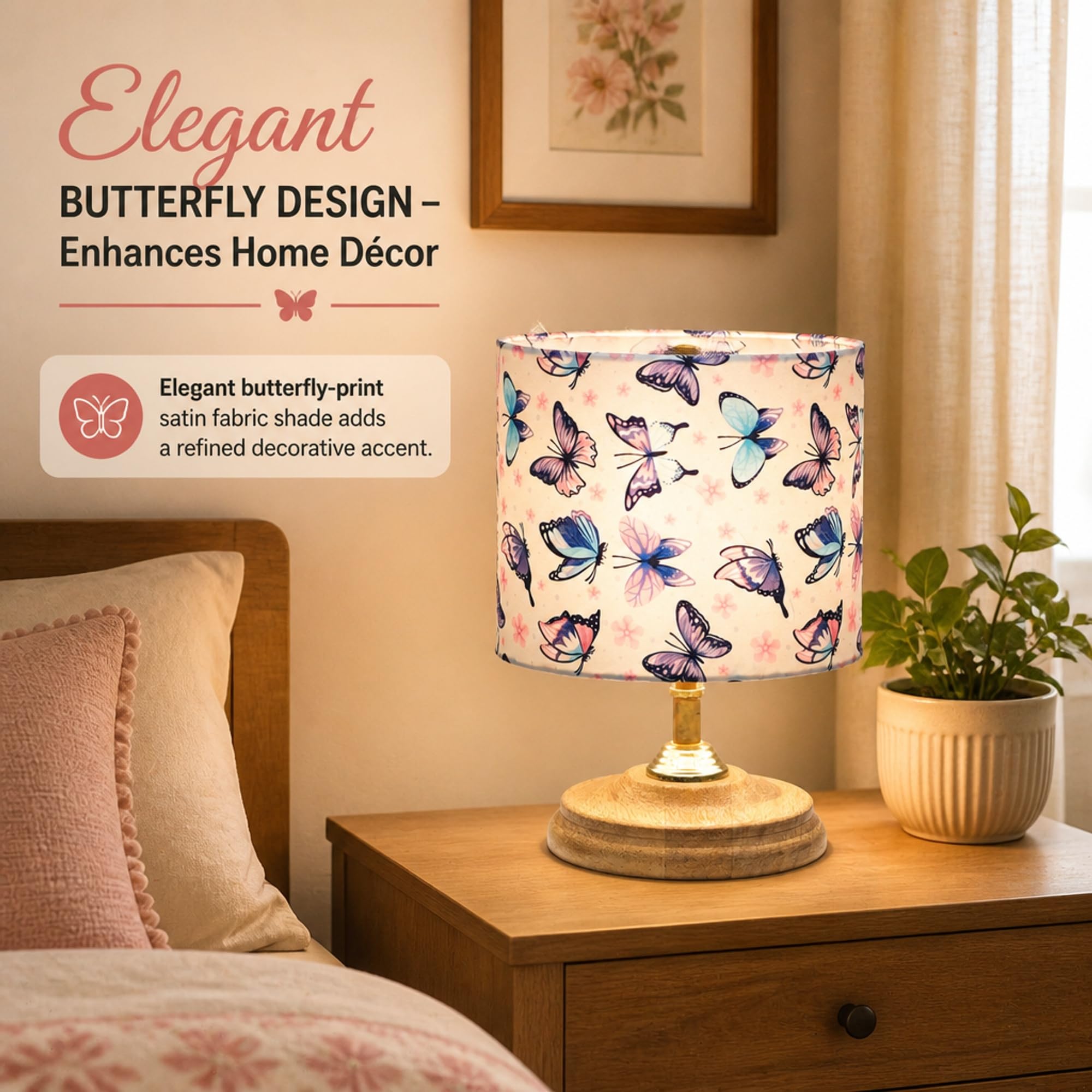 Tu Casa Butterfly Table Lamp - Warm Lighting -2 Tu Casa Butterfly Table Lamp - Warm Lighting -2
