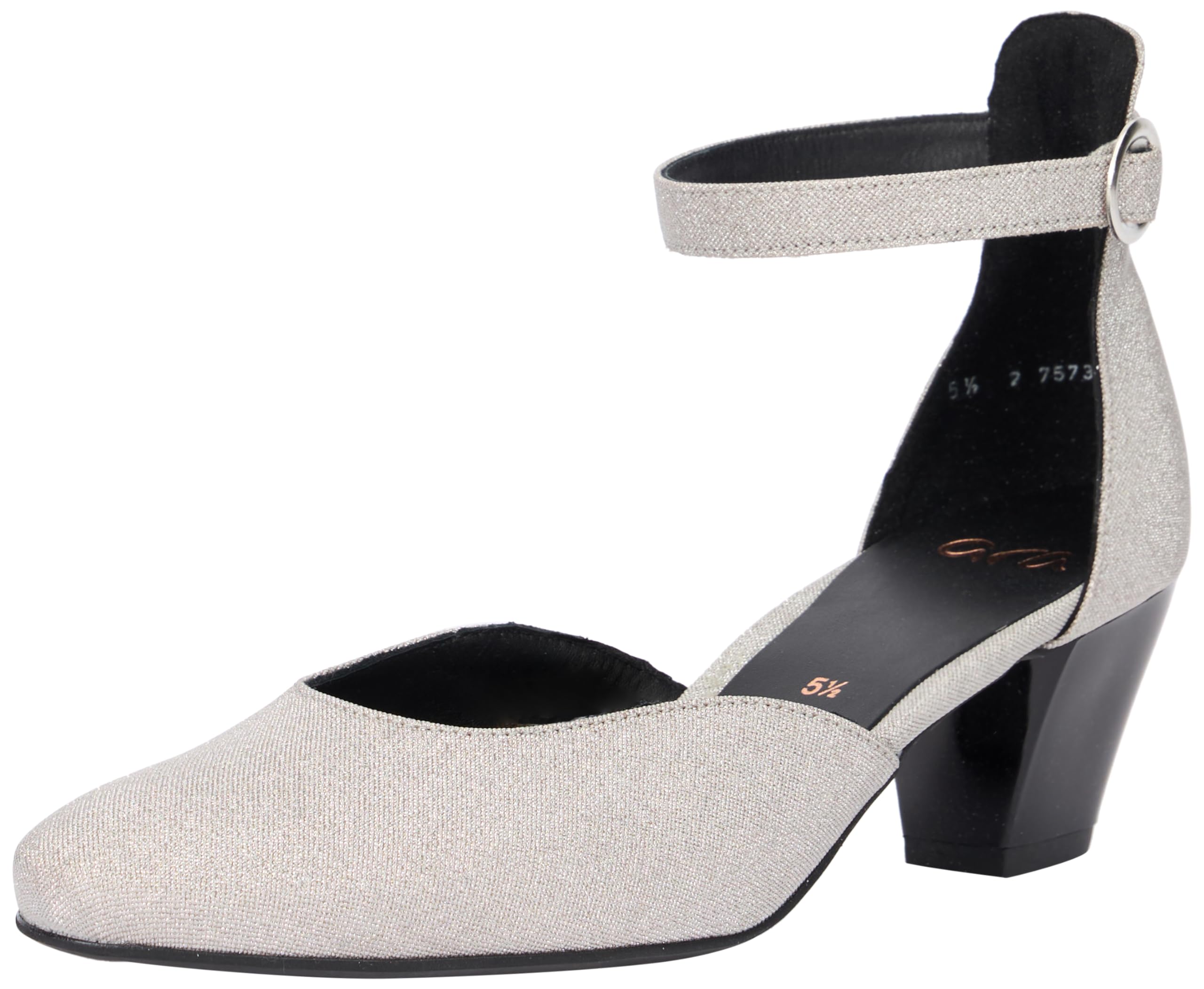 ARA Women's Toulouse Court Shoes, Silver, 40 EU