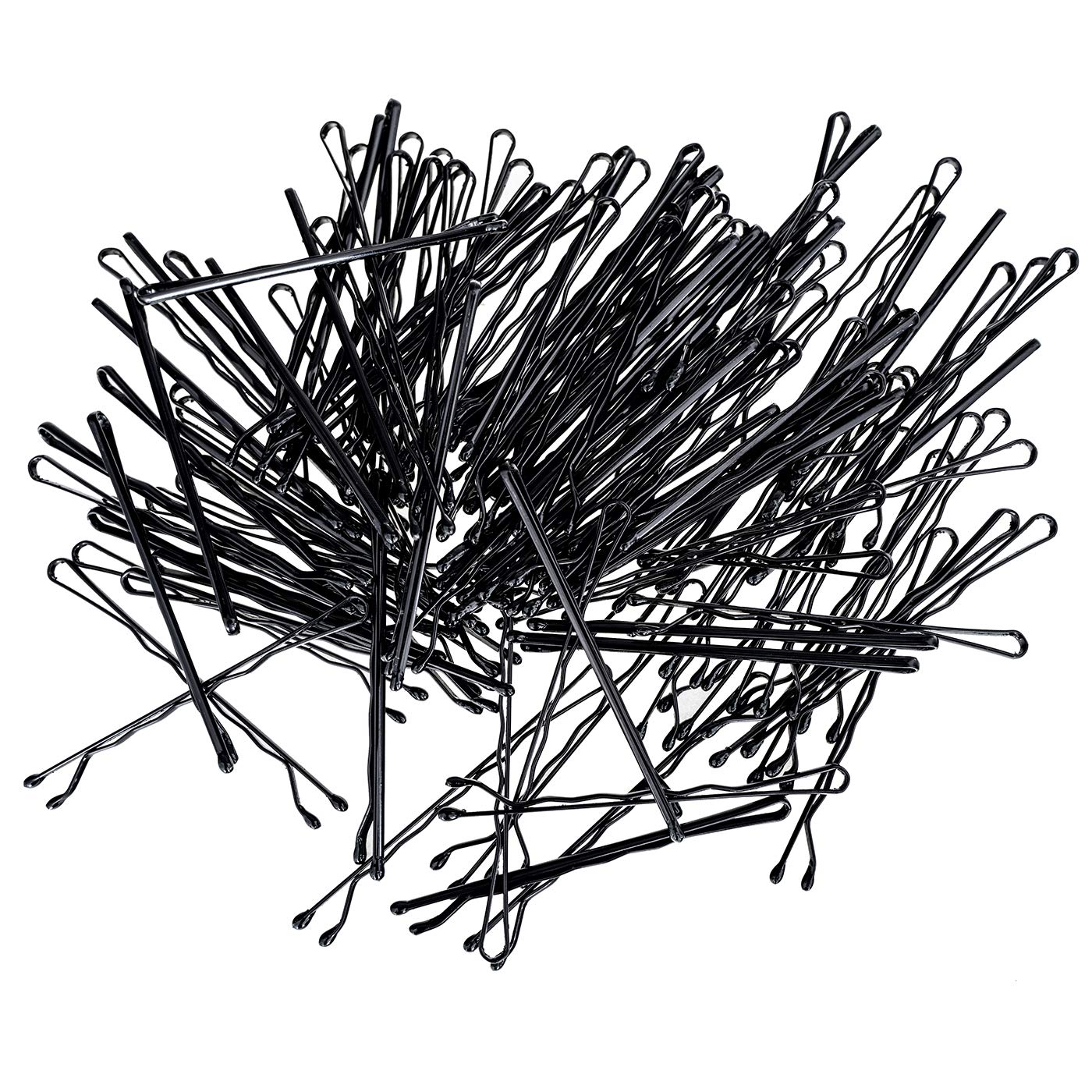 HAARallerliebst Hair Clips (Black, Pack of 50, 5 cm) with Box for Storage (50; Box Colour: White), 50 count (Pack of 1) - Image 2