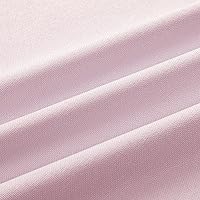 Vista 8 de OVZME Rhea Cortinas 100% opacas de 84 pulgadas de largo, 2 paneles burgo para sala de estar, cortinas opacas rosas con aislamiento térmico, cortinas