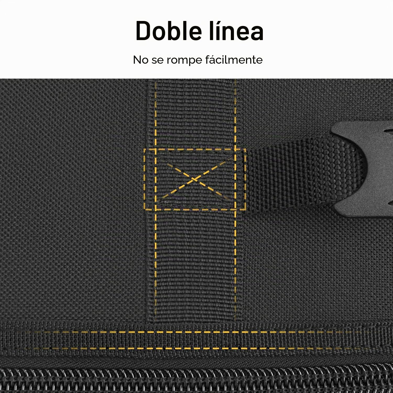 Donner - Funda de Guitarra acústica Suave con Esponja Acolchada de 12 mm, con Nailon Oxford 600D Resistente al Agua Interior no Tejido y Dos Bolsillos, Color Negro