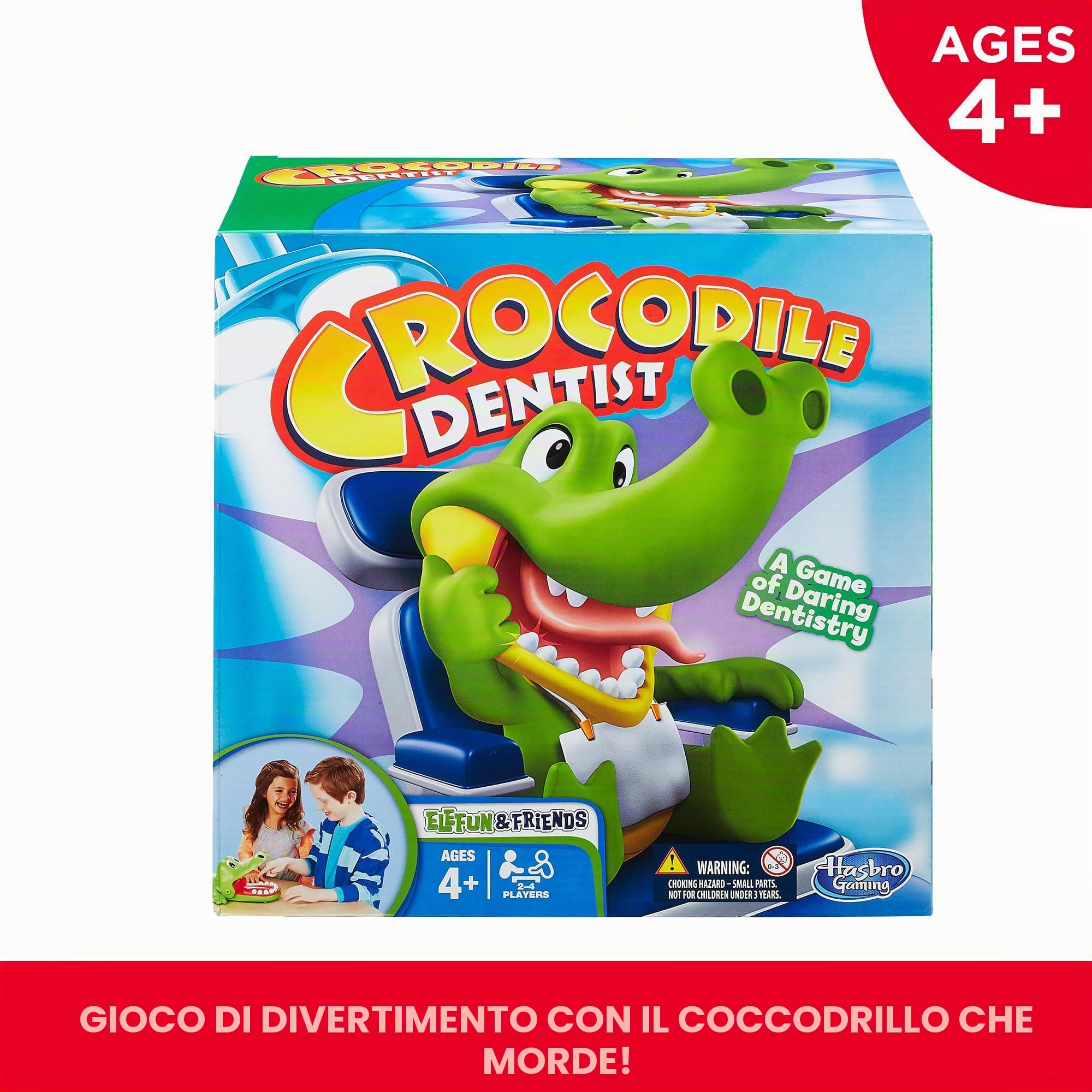 Hasbro - Coccodentista Gioco di Abilità [Versione Inglese]
