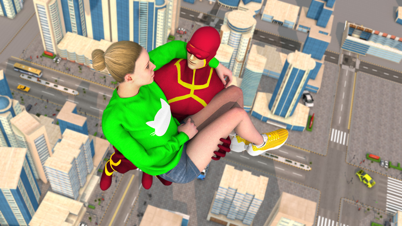 Flash Speed Hero 3D: Flying Rescue Mission - App on Amazon Appstore