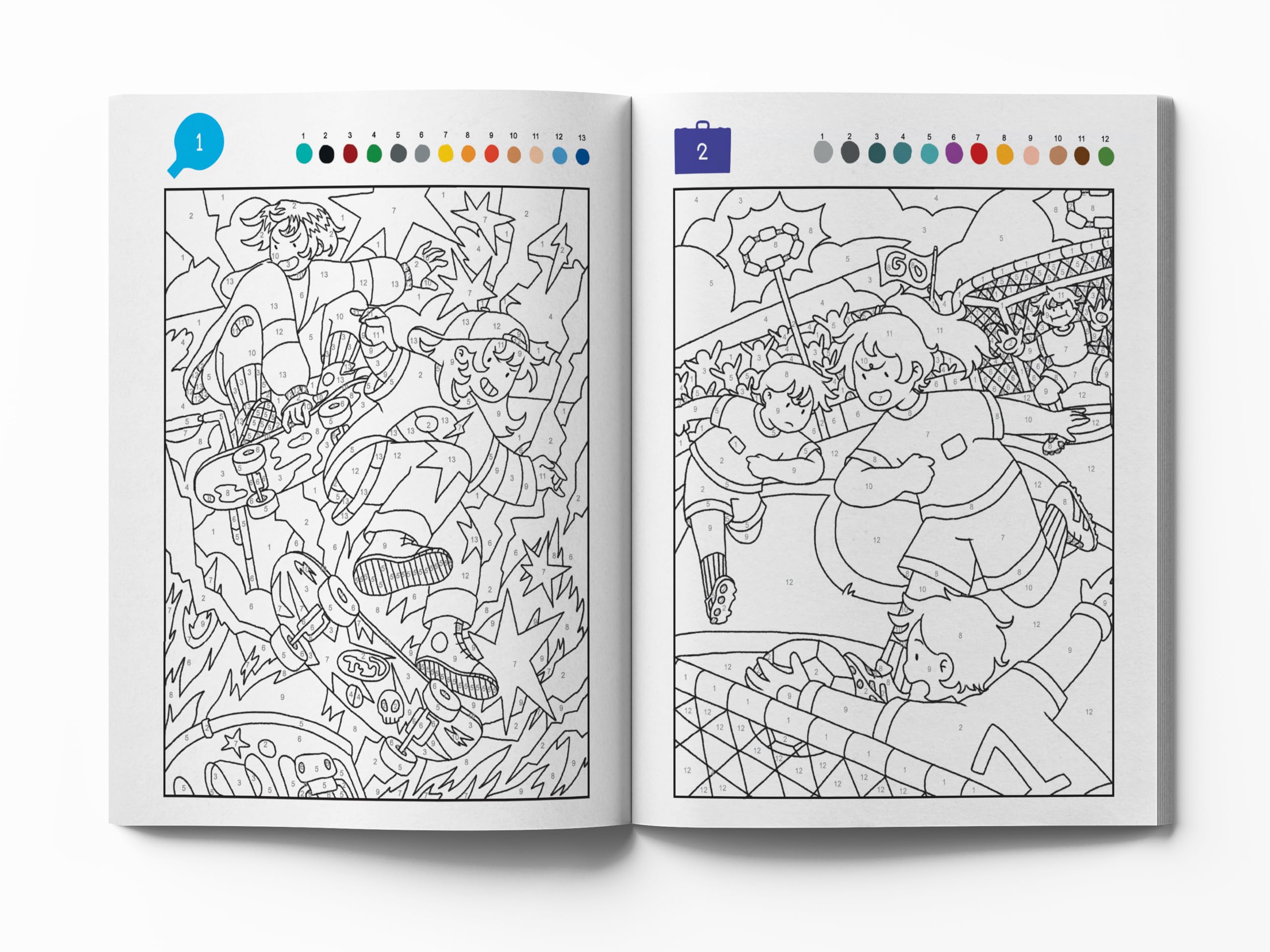Mes 300 coloriages au numéro: Avec 1 crayon multi-mines offert