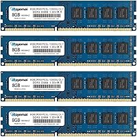 Vista 17 de PC3-10600U 8GB Kit (2X4GB) DDR3 10600 1333MHz PC3-10600 4GB 2Rx8 240-pin Dimm CL9 1.5V Desktop Módulo de memoria RAM