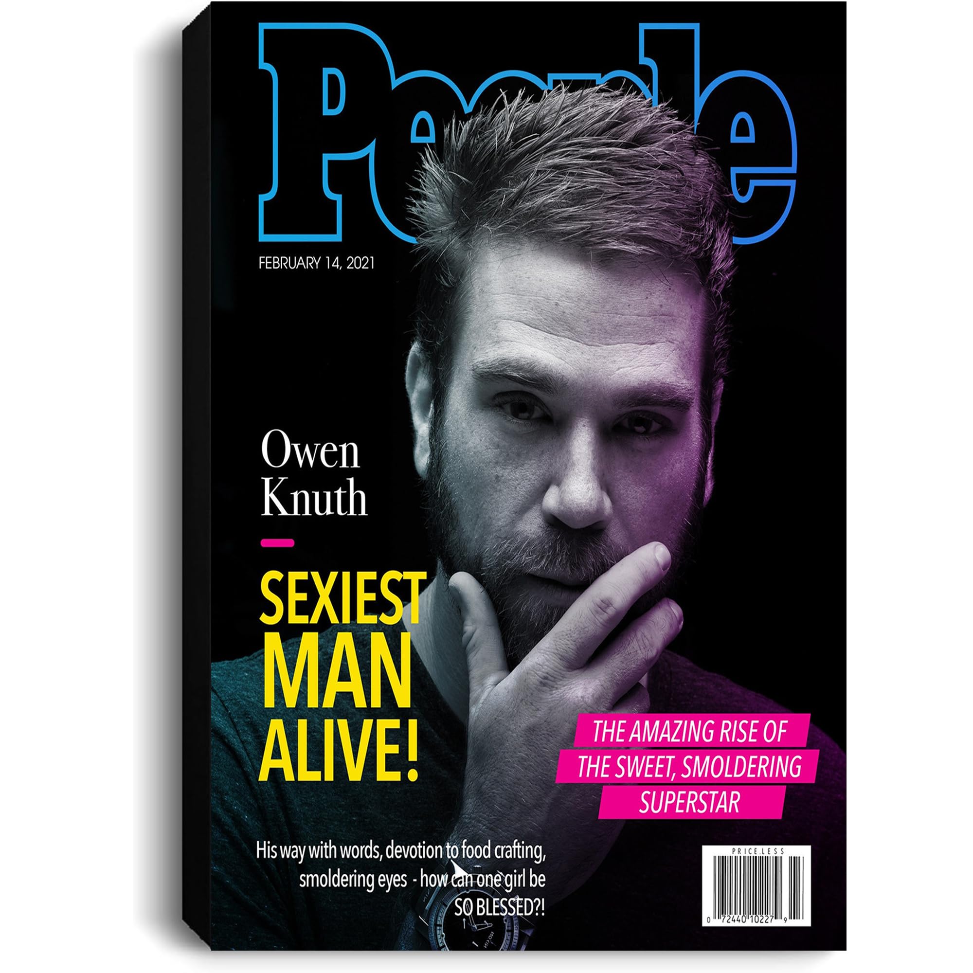 Sexiest Man Alive Cover Template Dilip S Kumar Magazine Design