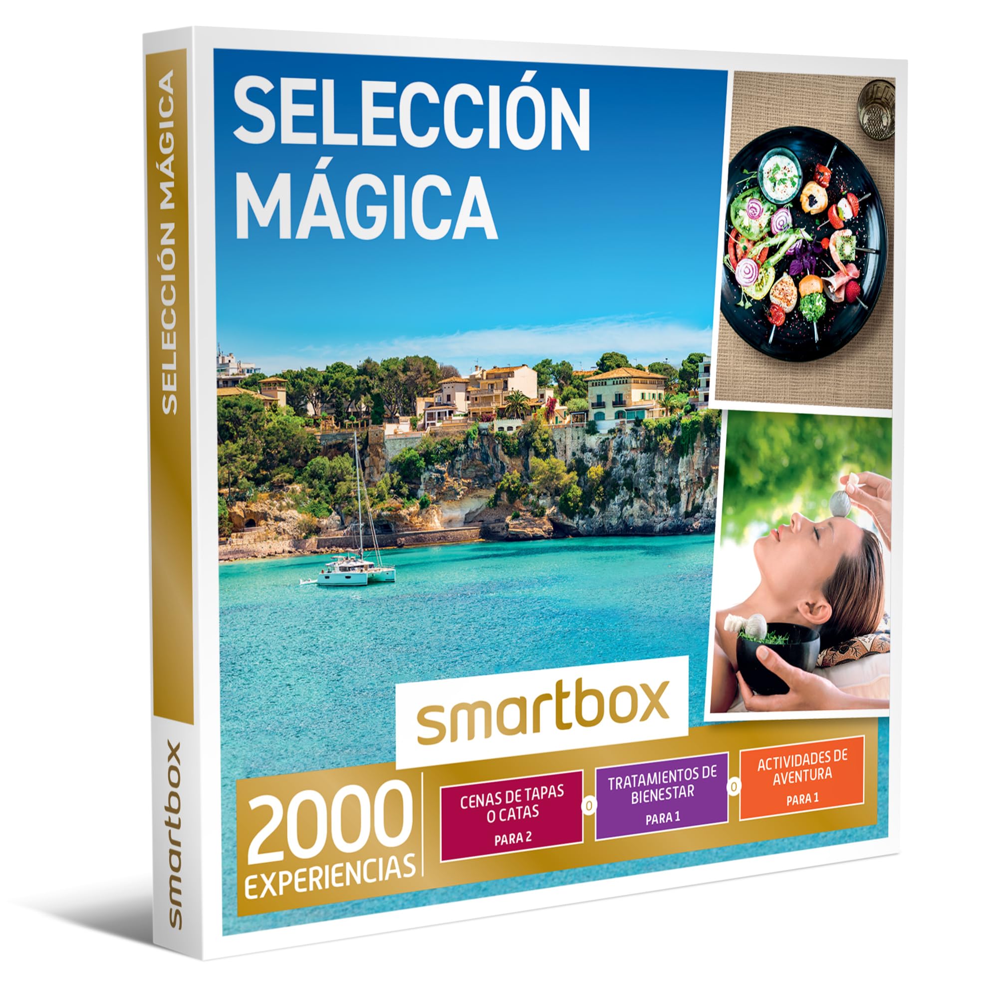Smartbox - Caja Regalo Selección mágica - Idea de Regalo - 1 Actividad de gastronomía, Bienestar o Aventura para 1 o 2 Personas