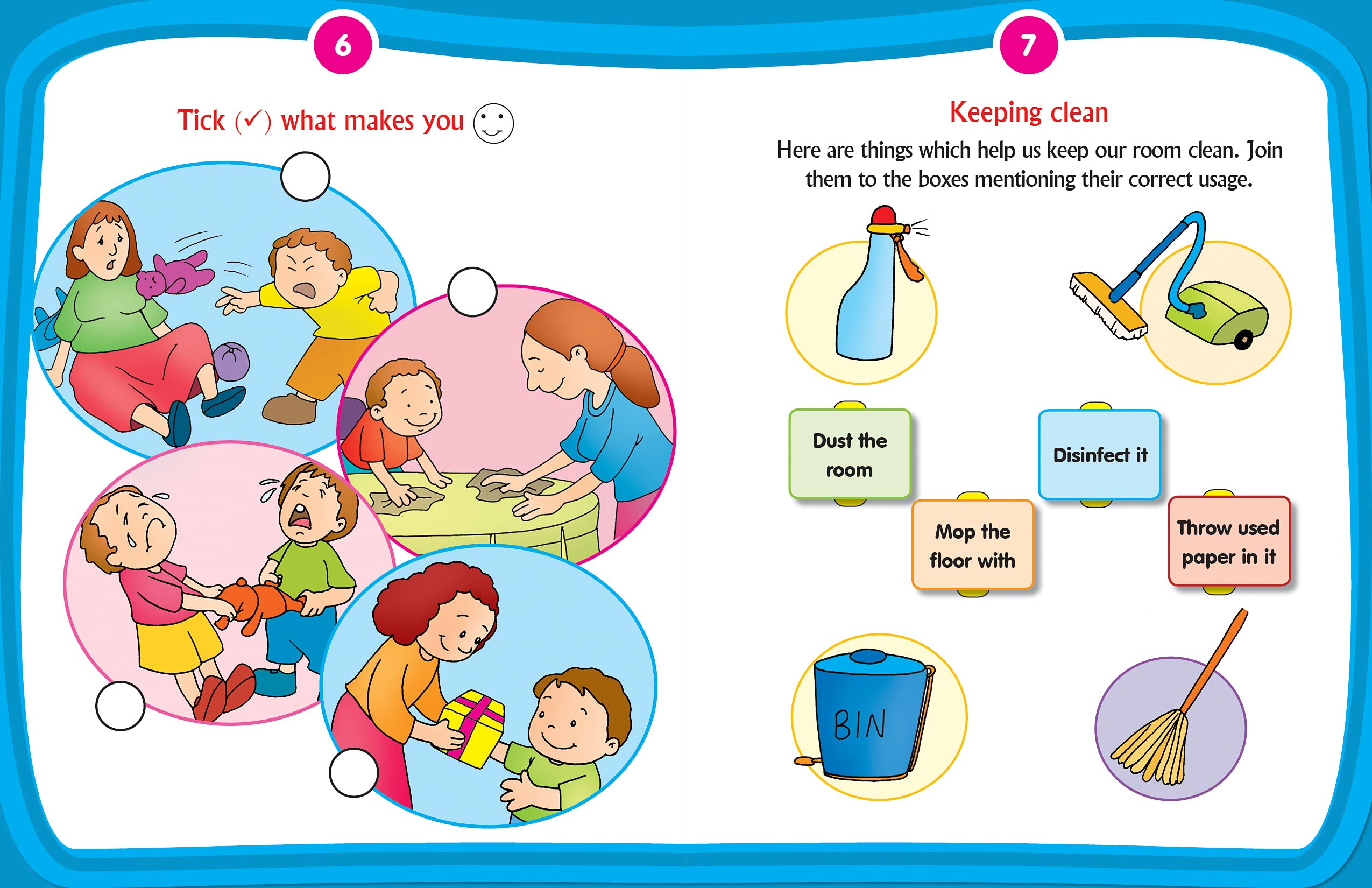 Kid’s 1st Activity Books Pack of 5 for Children Age 3+ | Early Learning Activity Set Covering English, Maths, Environment, Good Habits & IQ | Colourful, Engaging Activities to Boost Creativity, Skills & Knowledge 3