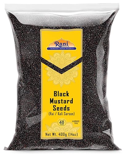Miniatura 10 de Rani - Semillas de mostaza trituradas gruesas de 7 onzas (7.05 oz)  totalmente naturales  Apto para gluten  Sin OMG  Veganas  Origen indio