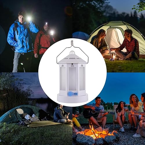 Miniatura 4 de LED Camping Lantern,Waterproof Survival Gear Tent - Rechargeable Camping Tent Light  for Night Outdoor Backyard Trip Hiking Picnic Gathering
