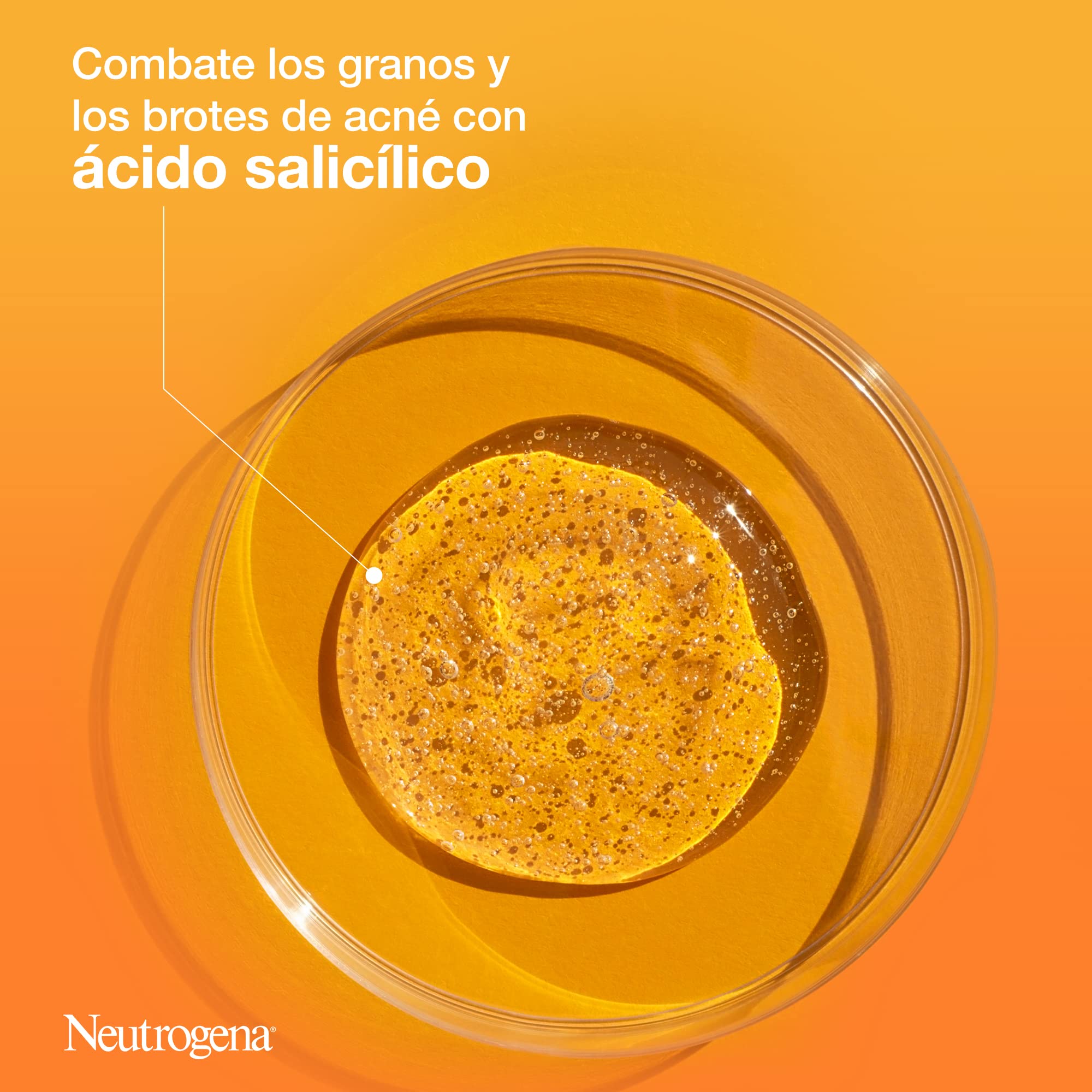 Neutrogena Visibly Clear Spot Controlling, rutina con ácido salicílico, contiene un gel limpiador facial (1x200 ml), un exfoliante facial (1x150 ml) y un hidratante facial (1x50 ml)