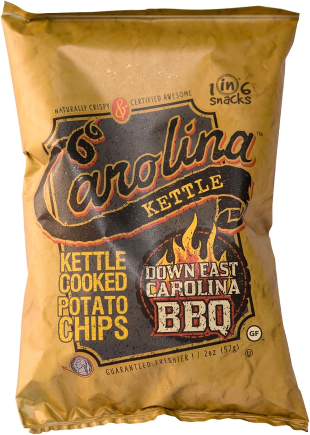 Carolina Kettle Kettle Cooked Potato Chips, Down East