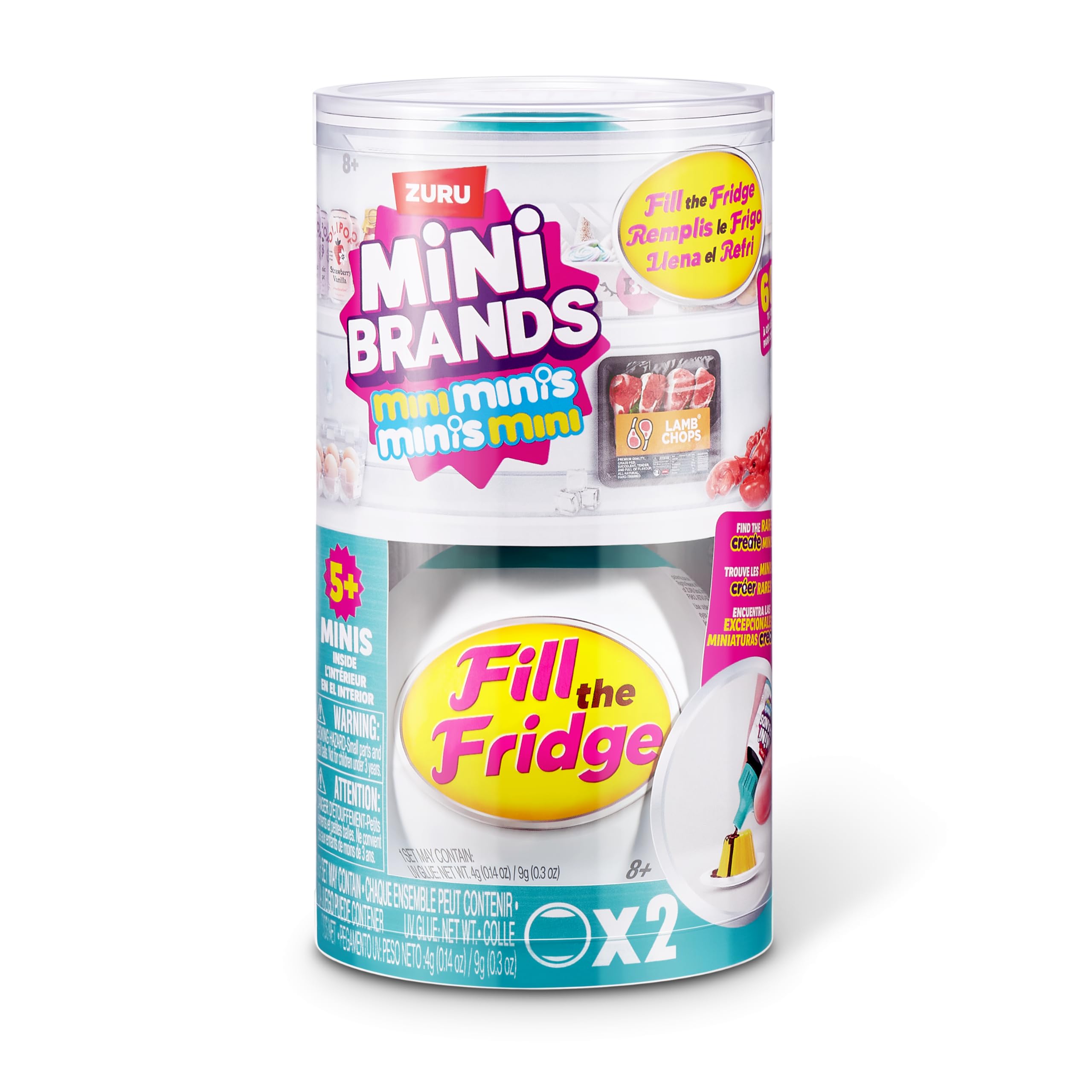 Mini Brands Fill The Fridge Series 2 PACK by ZURU, Collectible Miniature Toy - Image 2