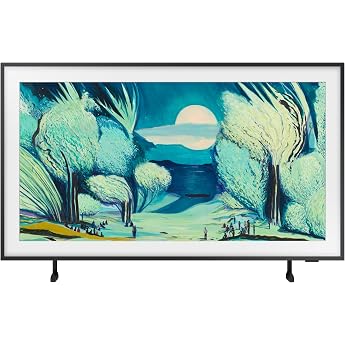 Samsung The Frame LS03F 4K QLED 43 Inch 109 cm UHD TV Modern Frame Design NQ4 AI Gen2 Processor Art Mode Artful Picture Quality One Connect Box Vision Smart TV 43LS03FA 2025