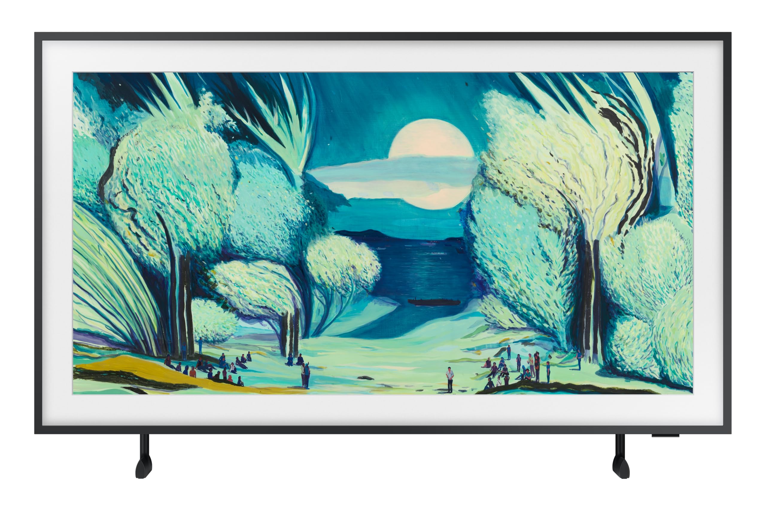 Samsung The Frame LS03F 4K QLED Téléviseur UHD 43" (109 cm), design moderne, processeur NQ4 AI Gen2, art Mode, Artful Picture Quality, One Connect Box, Vision Smart TV, 43LS03FA (2025)