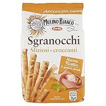 Mulino Bianco Grissini Sgranocchi Croccanti, Perfetti come Snack, 210 g (L’imballaggio può variare)