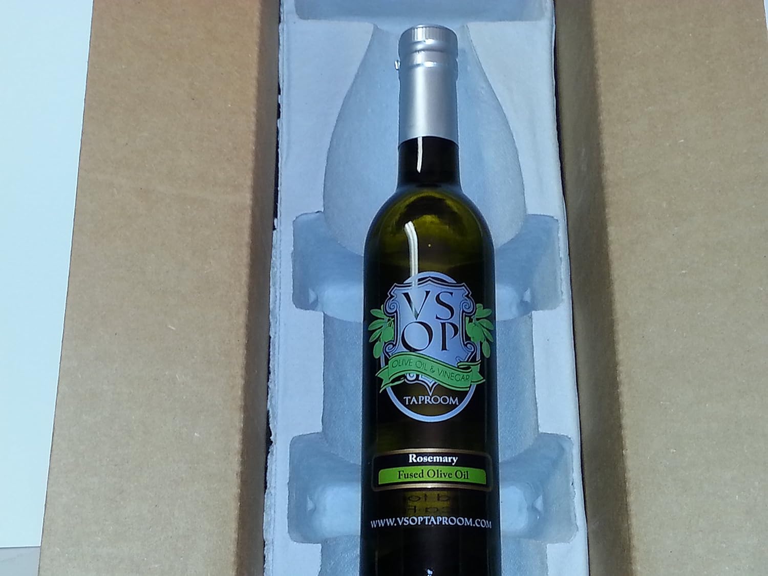 VSOP Organic Rosemary Fused Extra Virgin Olive Oil (375 ml /12.68 oz)