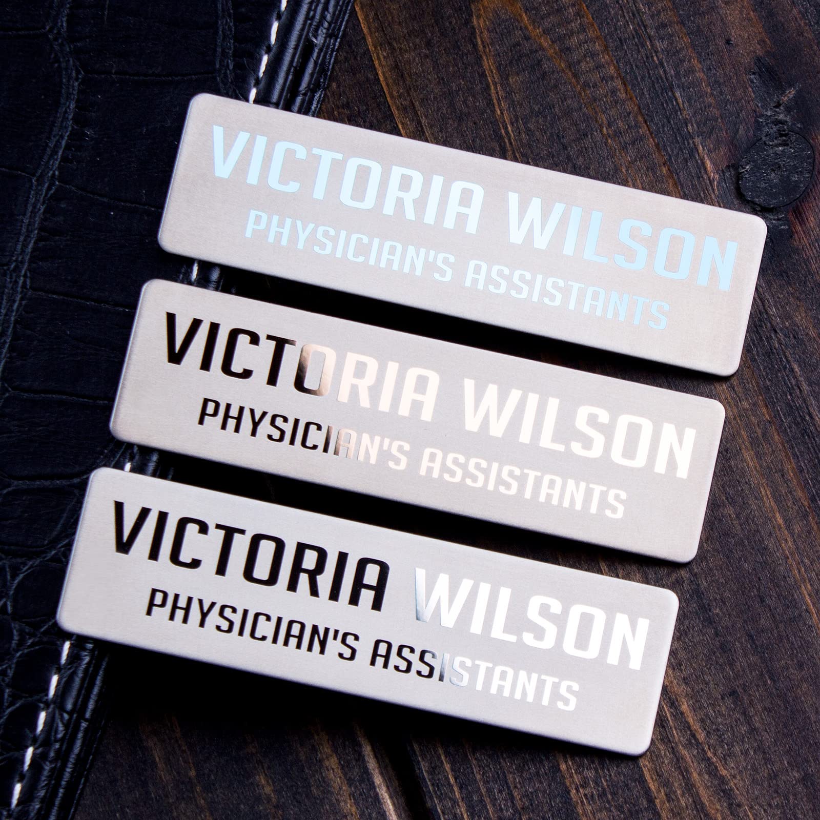 Etichetta In Bianco Di Nome Per L'identificazione Messa Del Personale Illustrazione Vettoriale - Foto 10