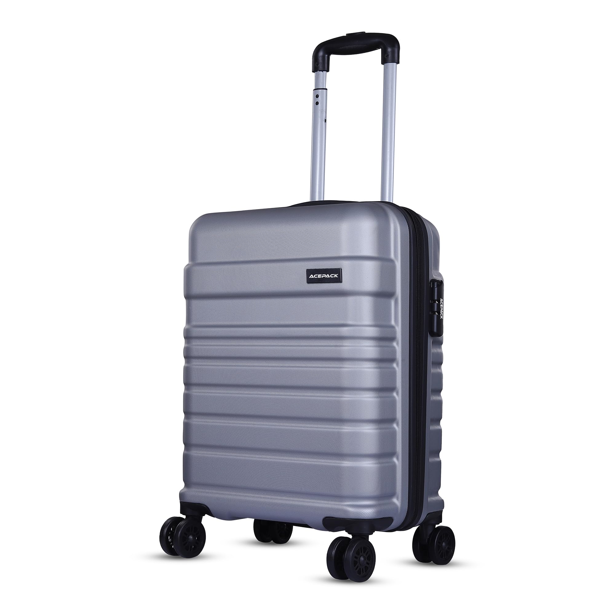 verage Tokyo 56 cms Grey Cabin/Carry-on Trolley 4 Wheels-picture-32