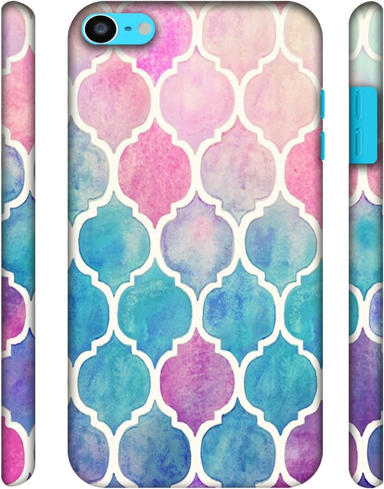 NattyCase Patterns Art Design 3D Printed Hard Back Case Cover for Apple iPod Touch 6th Generation