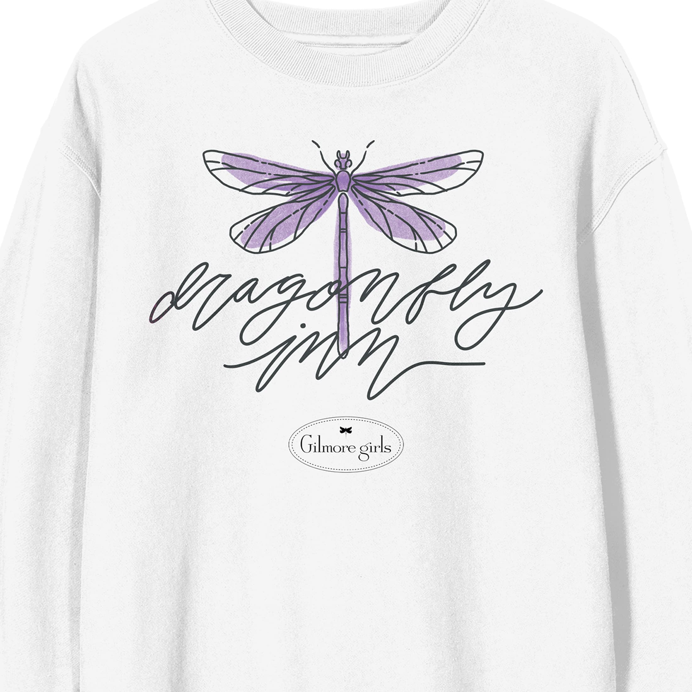 Bioworld Gilmore Girls Dragonfly Inn - Felpa bianca da uomo