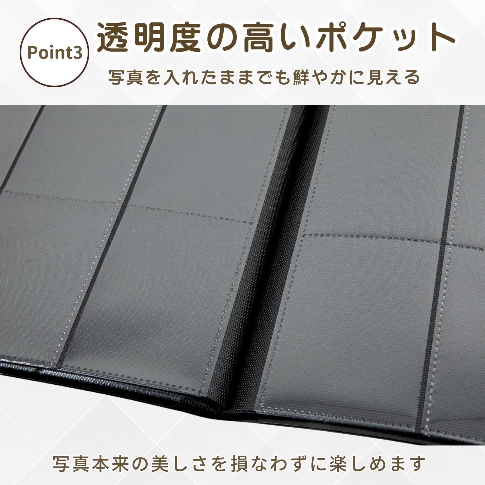 Amazon.co.jp: Letics チェキアルバム チェキフォルダー チェキ