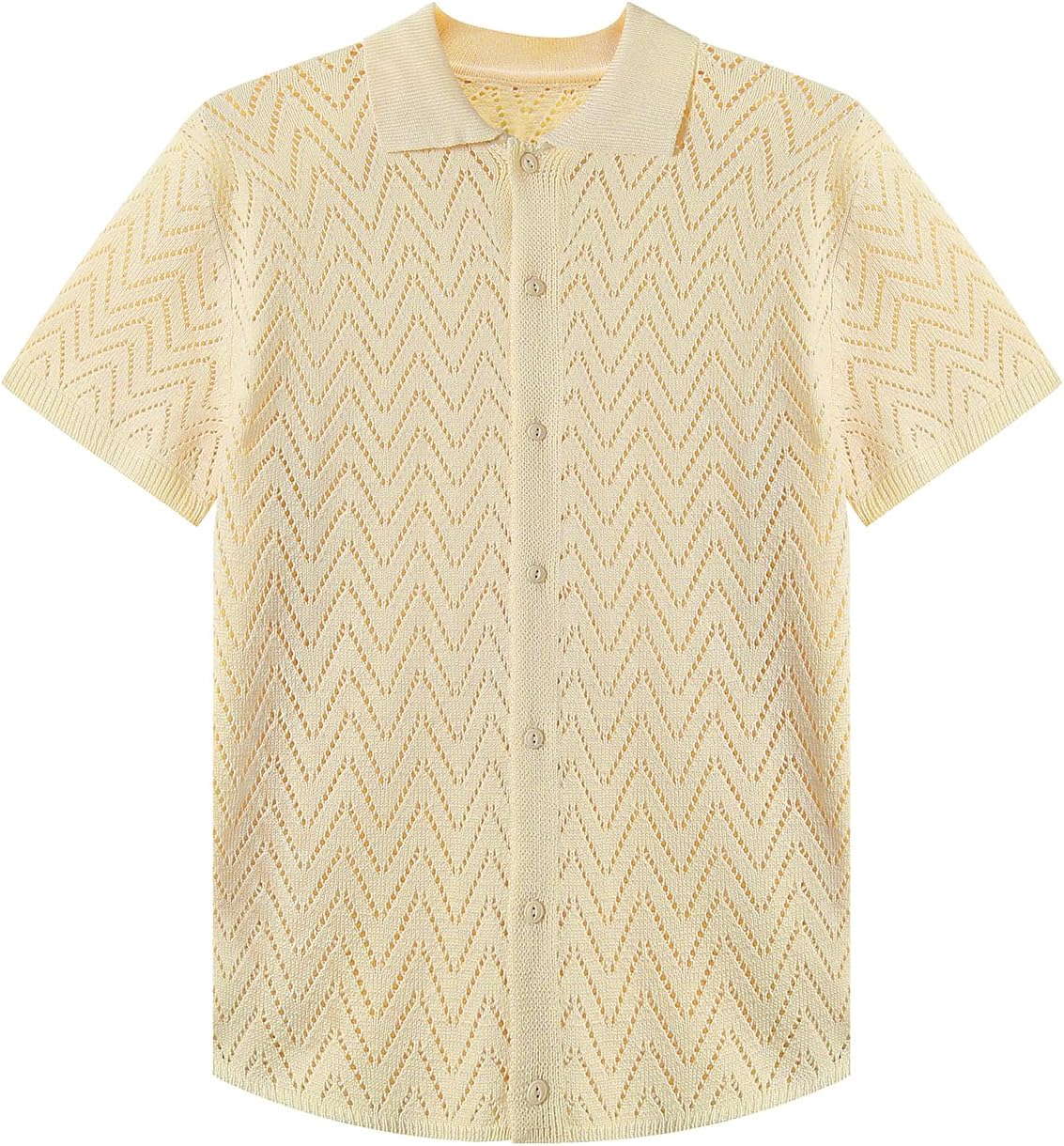 Vintage Men's Knitted Polo Shirt with Short Sleeves Bangladesh Ubuy