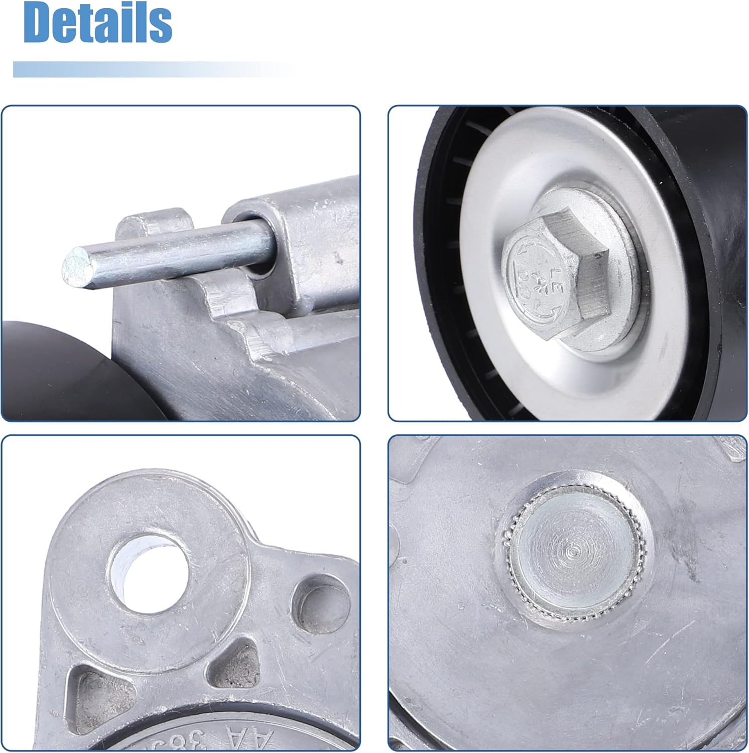X AUTOHAUX 1 Pcs Engine Belt Tensioner Pulley Assembly for Chrysler Sebring 2.4L 2007-2010 for Dodge Avenger 2.4L 2008-2014 4891595AE