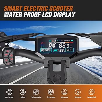 Amazon.com: WHOSU J26 Electric Scooter, 3600W Dual Motors