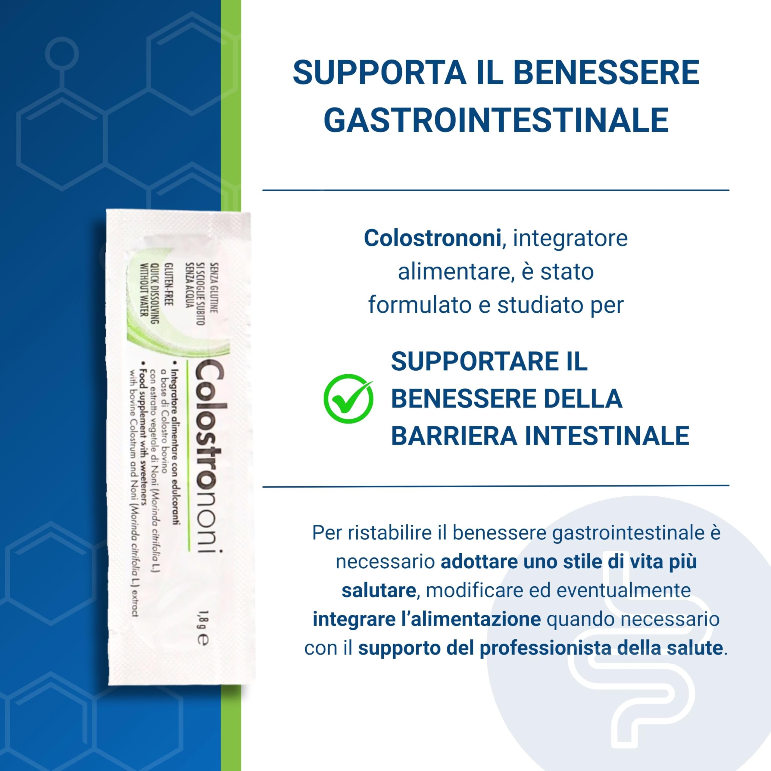 Guna ColostroNoni - Integratore Alimentare - 48 Bustine (2 Confezioni da 24) - con Colostro Bovino e Noni di Tahiti