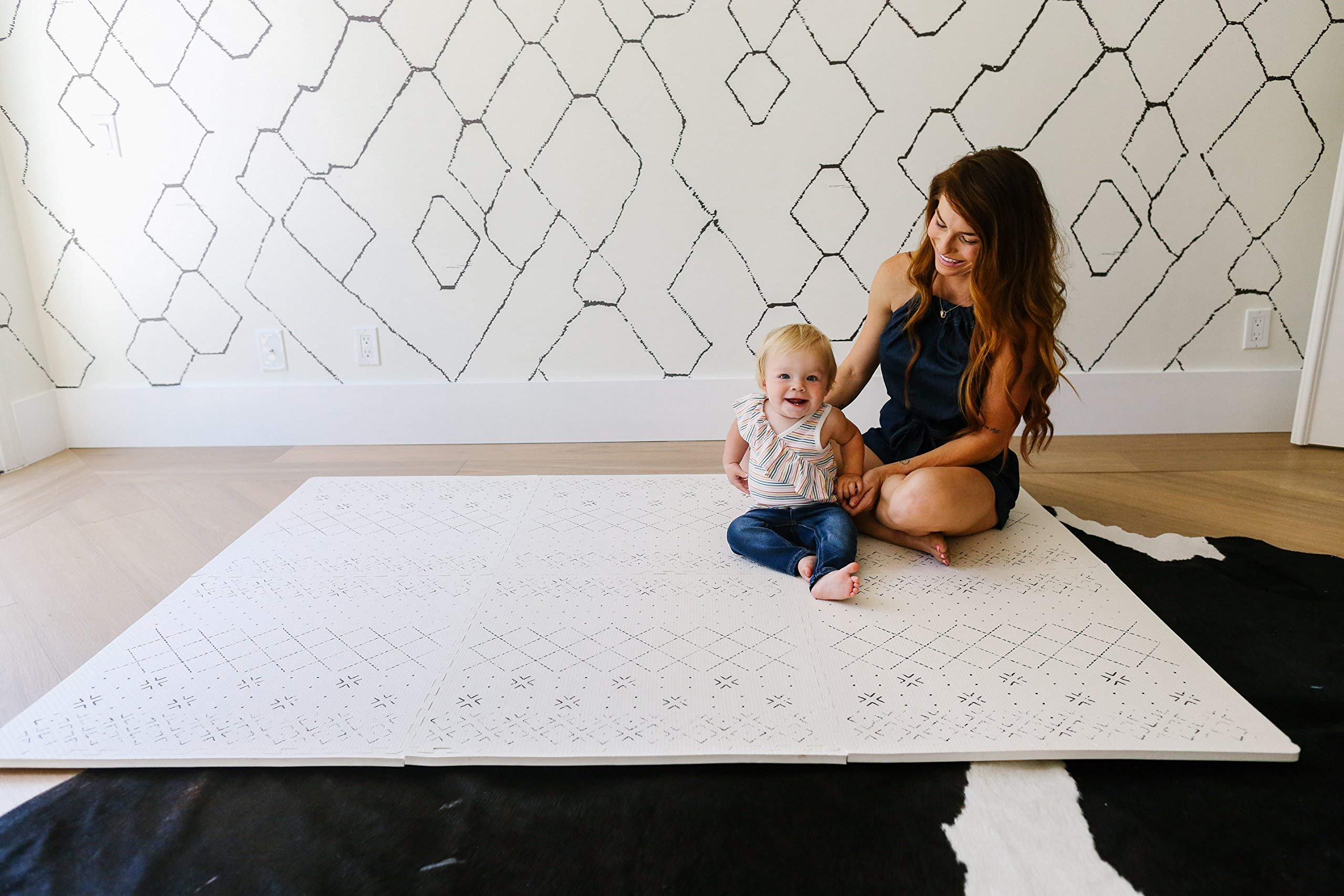 Buy YAY! MATS Stylish Extra Large Baby Play Mat. Soft, Thick, NonToxic