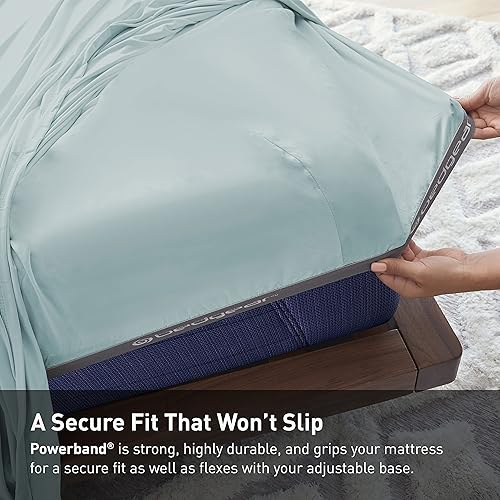 Miniatura 9 de Bedgear Paquete de ropa de cama refrescante Queen Ver-Tex - Protector de colchón de rendimiento y juego de sábanas de vértice, impermeable,