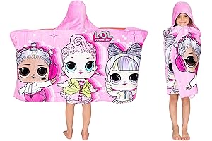 LOL Surprise Robe and Slippers for Girls