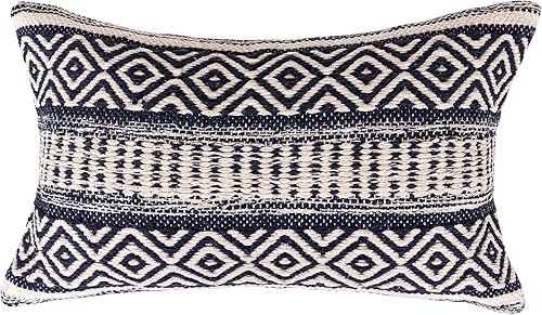 Miniatura 3 de REDEARTH Fundas de cojín decorativas con textura bohemia  Juego de fundas decorativas de granja tejidas lumbares para sofá, cama, silla, comedor,