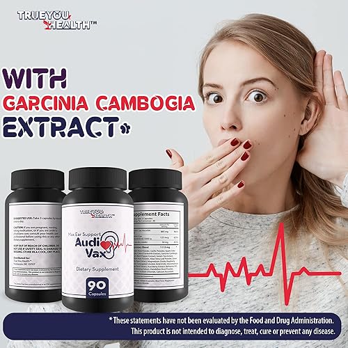 Miniatura 6 de Max Ear Support Audi Vax - Suplemento de apoyo para la salud del oído - Promueve la salud del oído interno y del oído medio con un flujo sanguíneo