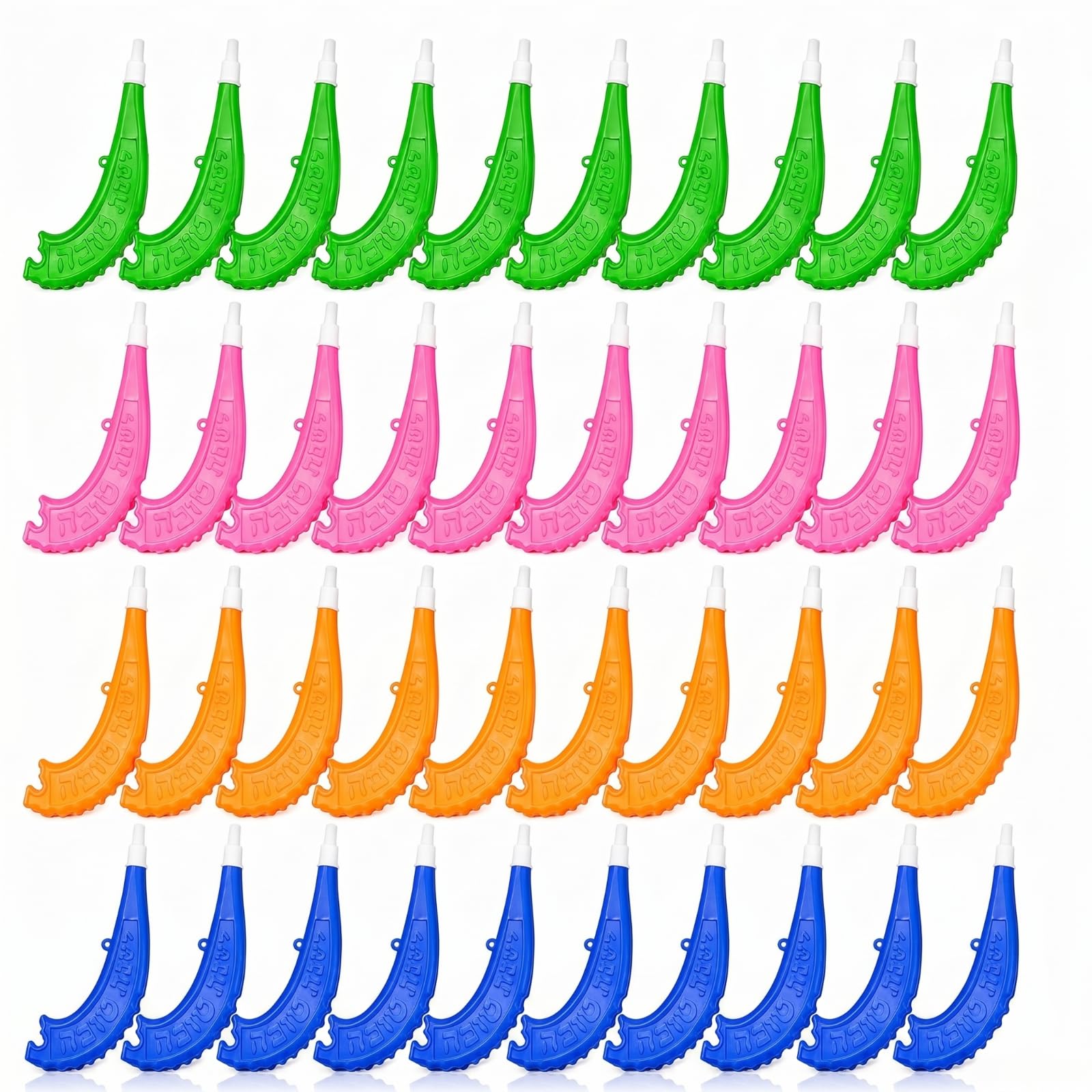 Sumind 8 Pcs Shofar Horn for Kids, Rosh Hashanah Gifts, Fashion Color
