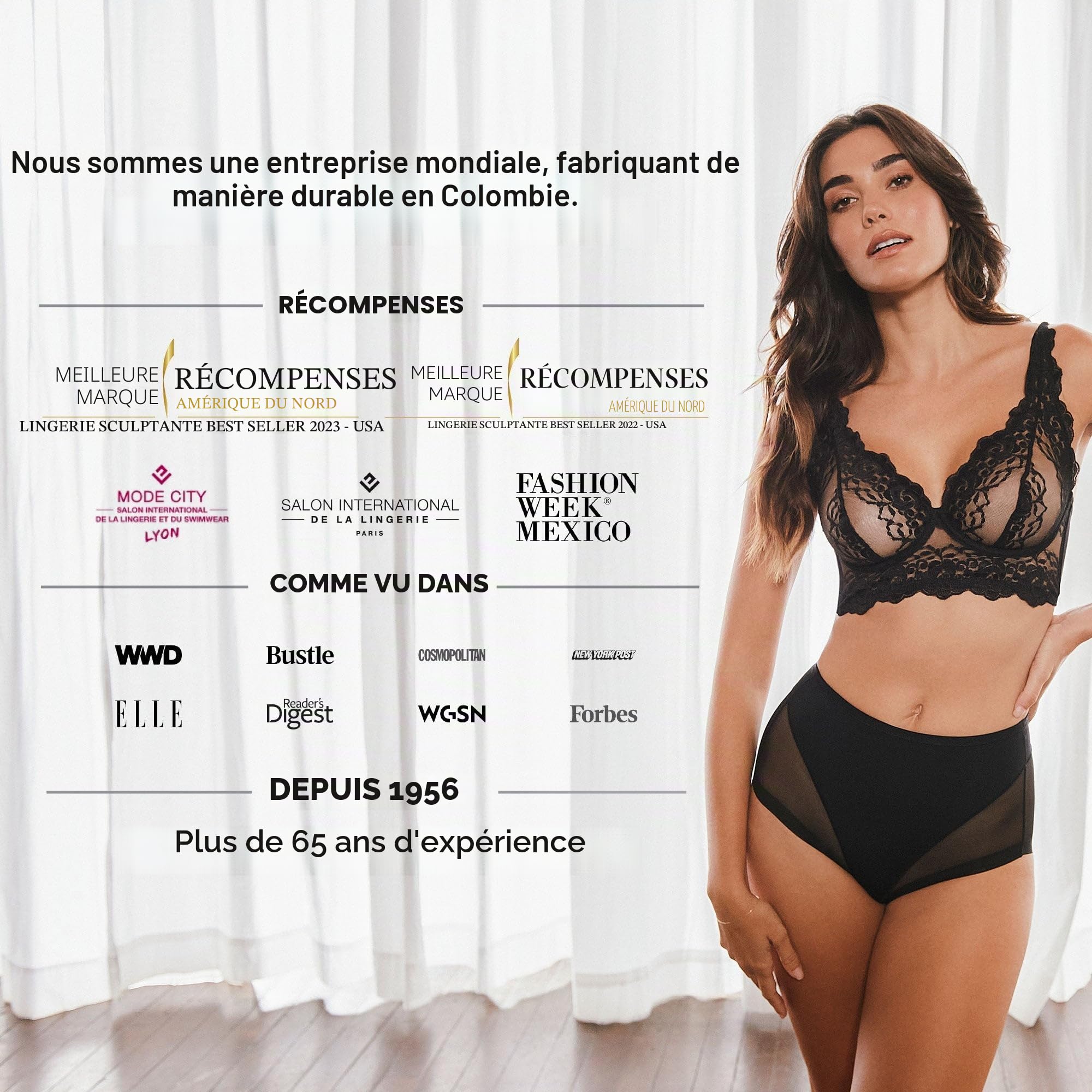 Culotte Gaine Post-Partum et Post-chirurgicale avec Une Plus Grande Couverture de l'abdomen