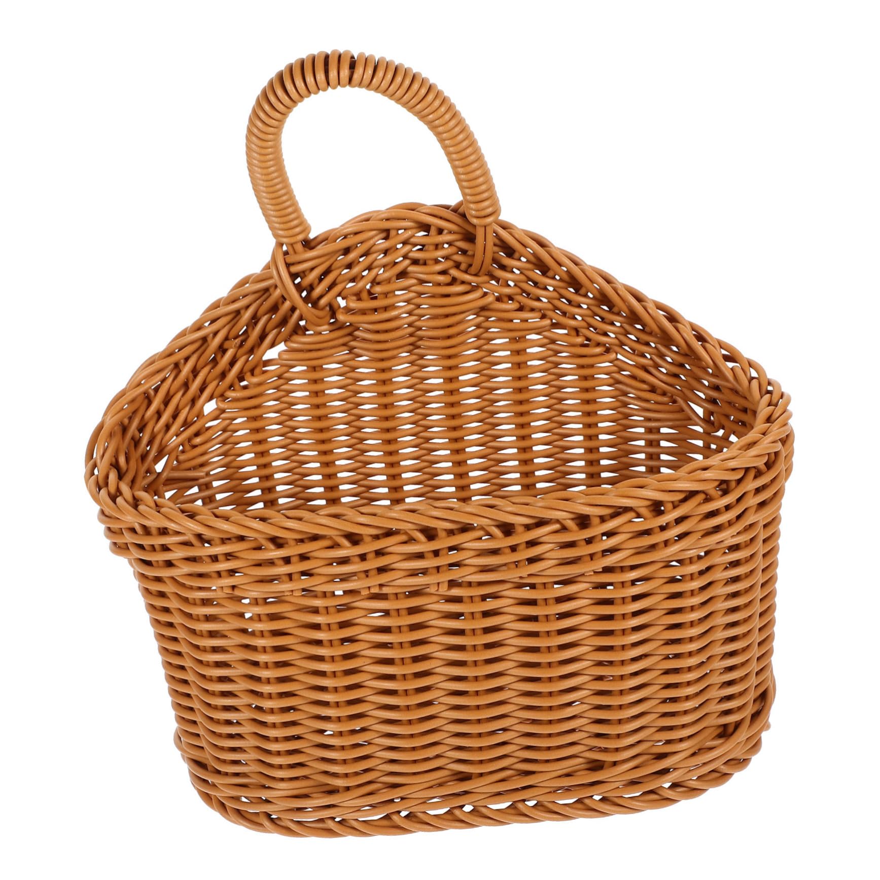 ORFOFE 3pezzi Cesta Appendi Cucina Plastica Intrecciata Contenitore Decorativo Per Posate e Cucina Stile Country Per Organizzare e Accessori