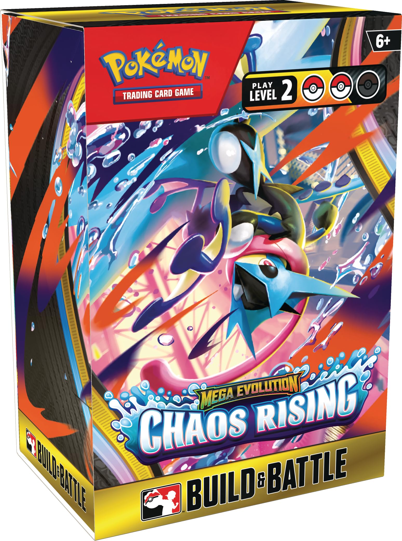 Amazon.com: Pokémon TCG: Mega Evolution—Chaos Rising Build
