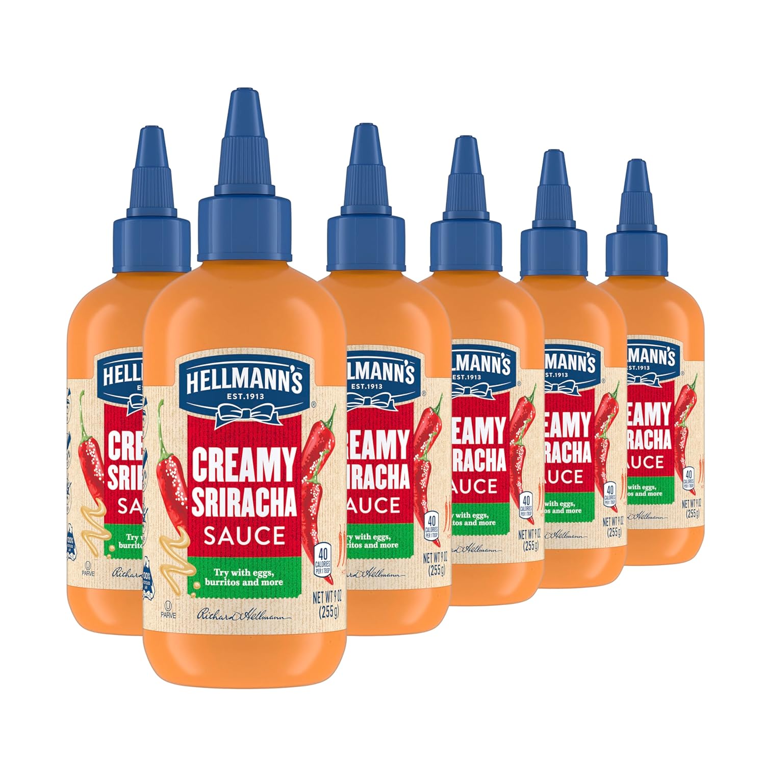 Amazon.com : Hellmann's Spread and Dip Dipping Sauce Creamy Sriracha ...