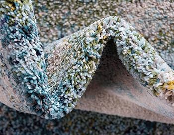 Amazon | Unique Loom クロマチック コレクション 抽象的 モダン