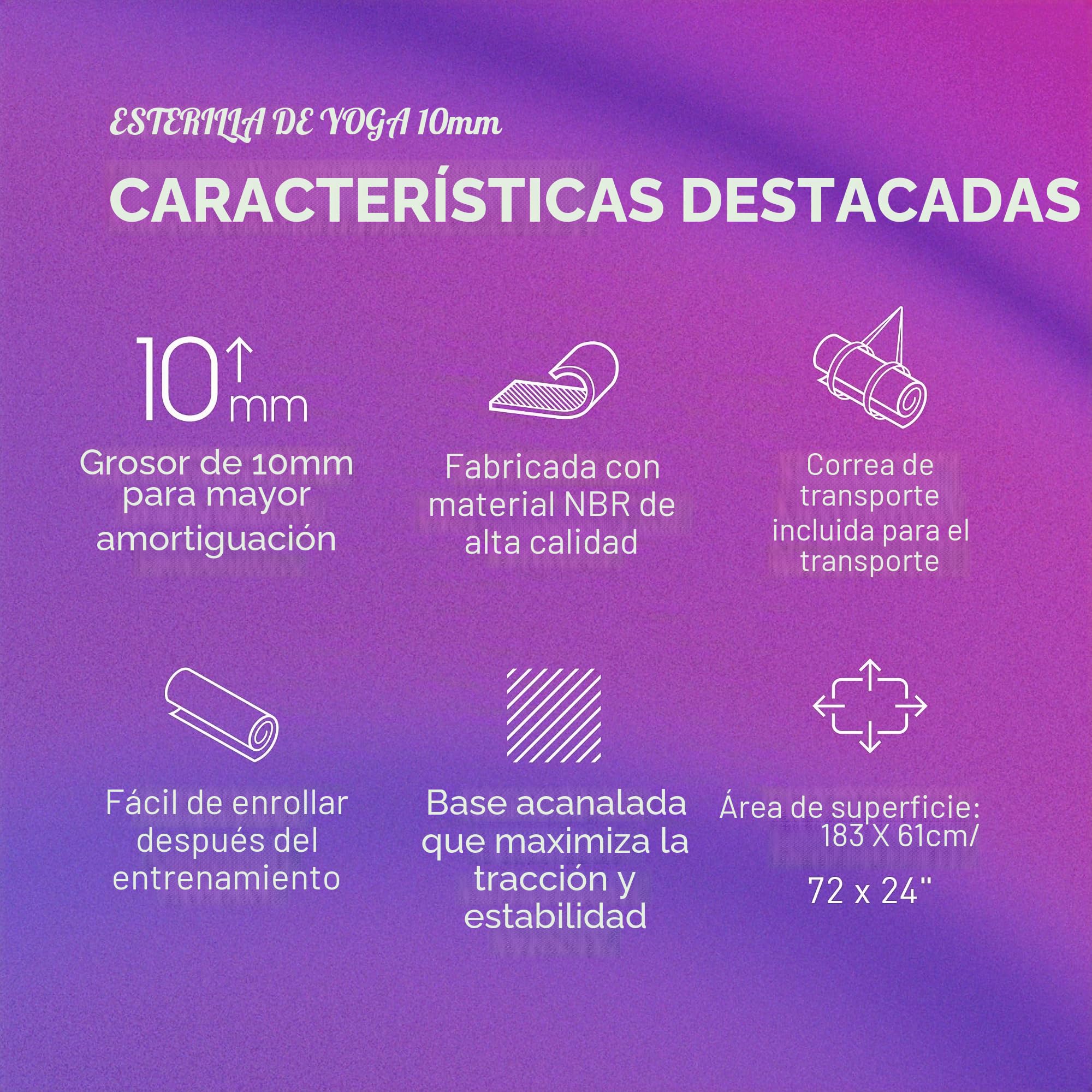 adidas Esterilla de Yoga - 10mm - Wonder Beige