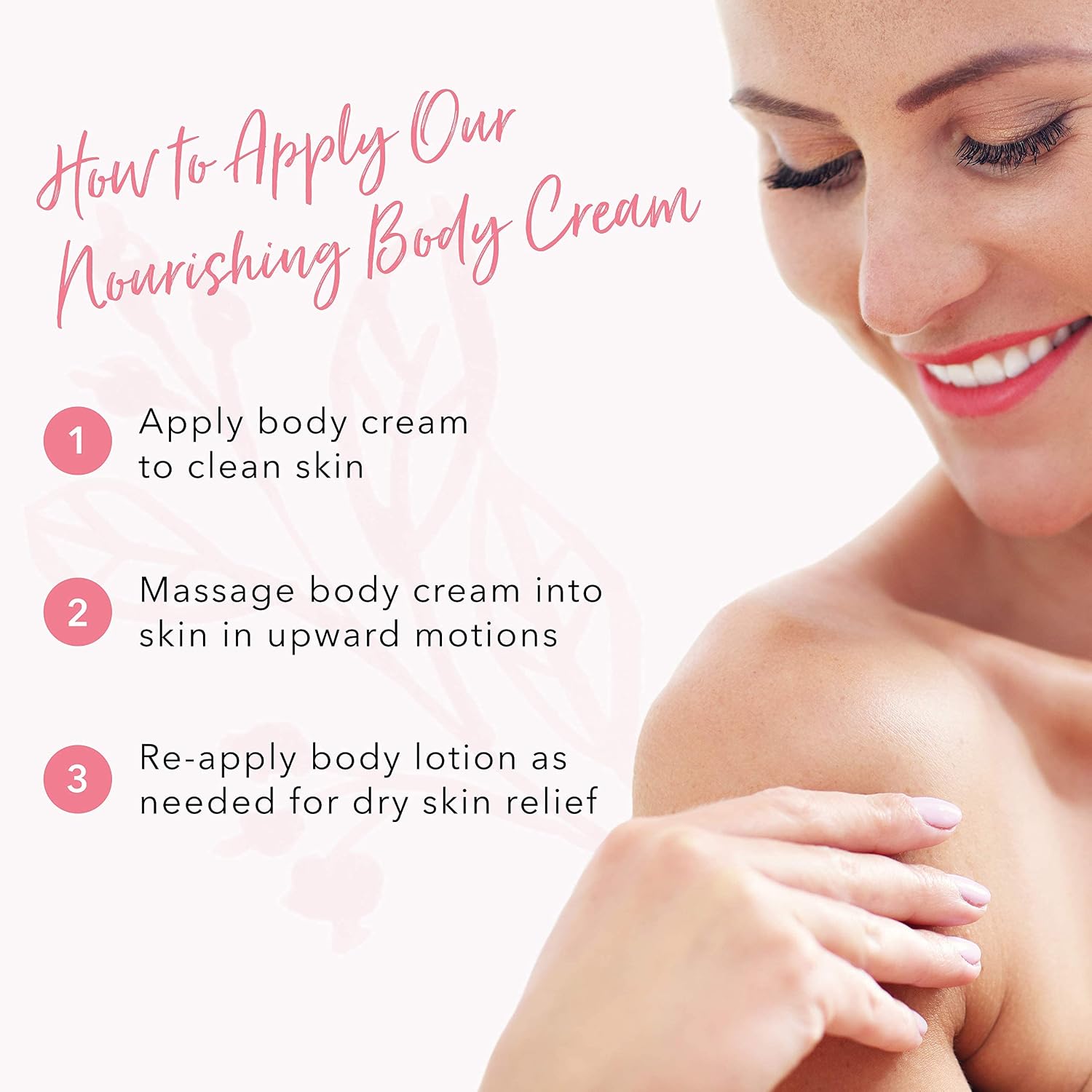 100% PURE Nourishing Body Cream, Pink Grapefruit, Body Lotion for Dry Skin, Anti-Aging, Moisturizing Cocoa Butter, Natural Body Lotion - 8 Fl Oz