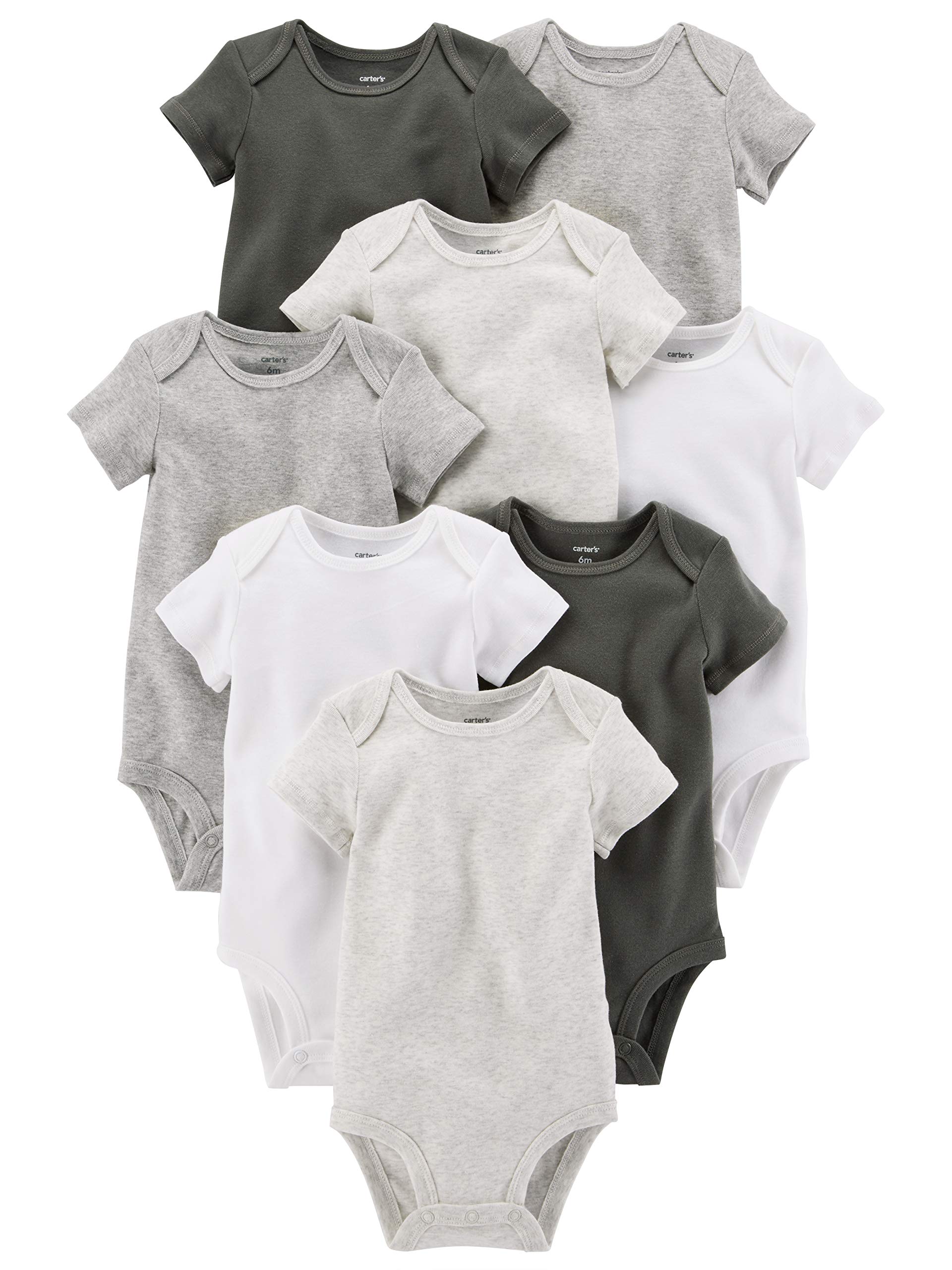 unisex-baby 8-pack Short Sleeve Bodysuits