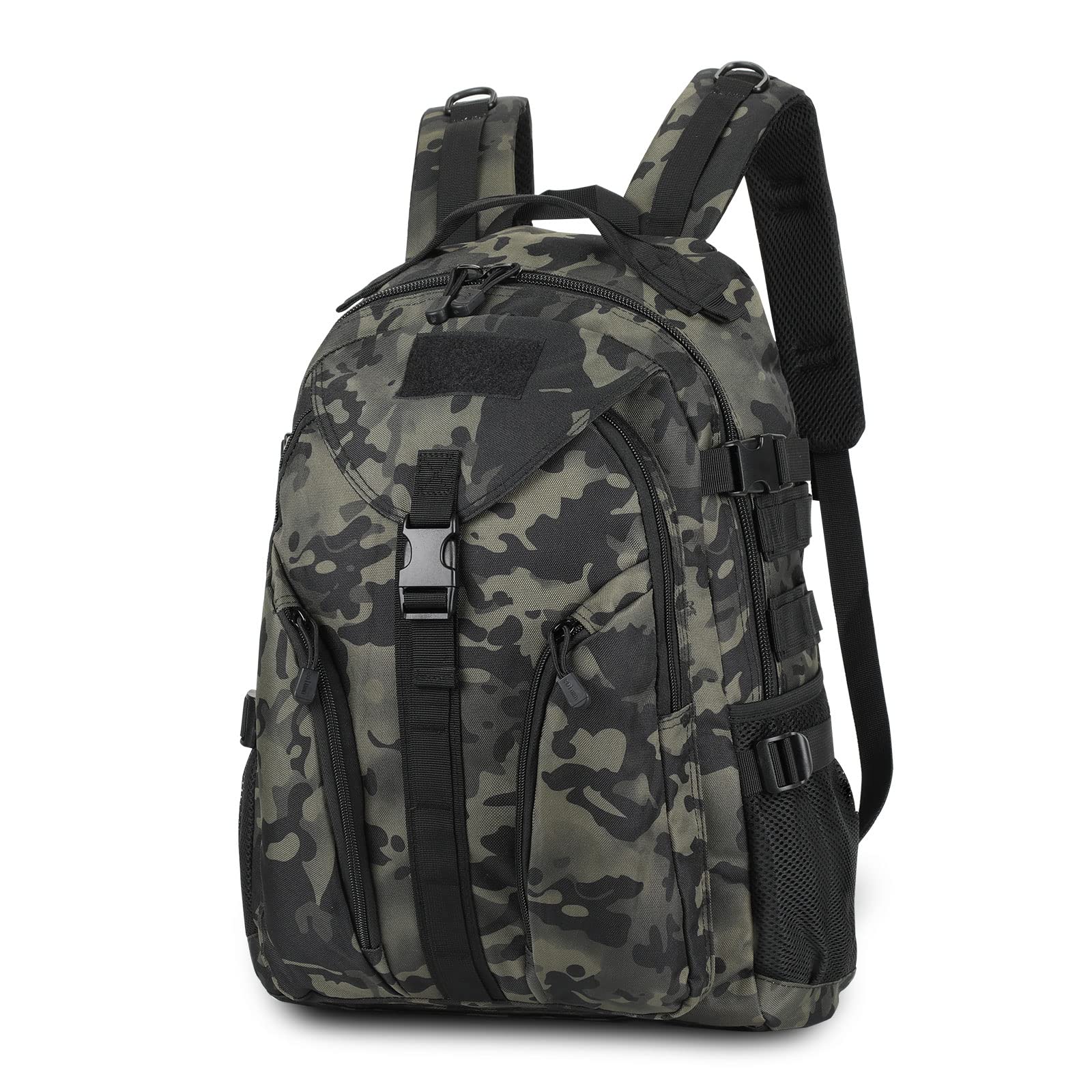 HUNTVP Mochila de Asalto Estilo Militar Táctical Bolsa Impermeable de Nylon 40L para Las Actividades Aire Libre Senderismo Caza Viajar